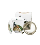 Kubek z Zaparzaczem i Pokrywką 400 ml PAW – Ptasi Świat / Animals