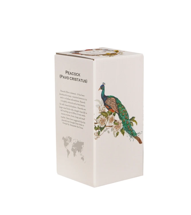 Kubek Termiczny Prosty Stalowy 600 ml PAW – Ptasi Świat / Animals
