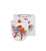 Kubek Porcelanowy 650 ml PAPUGA ARA SZKARŁATNA – Ptasi Świat / Animals