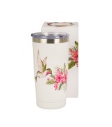 Kubek Termiczny Prosty Stalowy 600 ml KOLIBER – Ptasi Świat / Animals