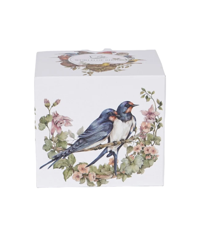 Kubek Porcelanowy 400 ml JASKÓŁKI – Ptasi Świat / Animals