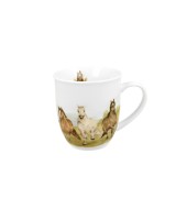 Kubek Porcelanowy 400 ml KONIE W GALOPIE – Świat Zwierząt / Animals