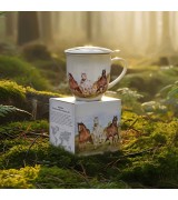 Kubek Porcelanowy 400 ml KONIE W GALOPIE – Świat Zwierząt / Animals