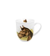 Kubek Porcelanowy 400 ml PORTRET KONIA KOŃ – Świat Zwierząt / Animals