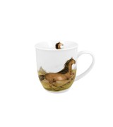 Kubek Porcelanowy 400 ml KOŃ GNIADY – Świat Zwierząt / Animals