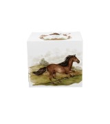 Kubek Porcelanowy 400 ml KOŃ GNIADY – Świat Zwierząt / Animals