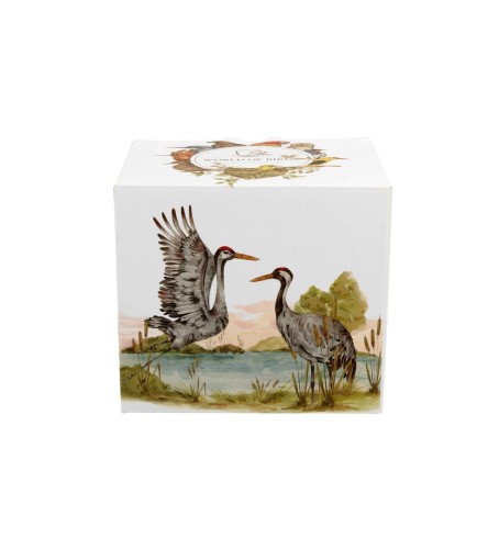 Kubek Porcelanowy 400 ml ŻURAWIE ZWYCZAJNE – Ptasi Świat / Animals