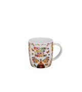 Kubek Porcelanowy 400 ml KOCHANA BABCIA PREZENT DLA BABCI DZIEŃ BABCI