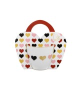 Kubek Porcelanowy 460 ml 4 SERCA SERCE WALENTYNKI