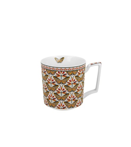 Elegancki Kubek Porcelanowy 450 ml PAPILIO – Linia GEOMETRIC