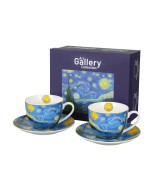Komplet 2 Filiżanek ze Spodkami 270 ml STARRY NIGHT Vincent van Gogh GWIAŹDZISTA NOC