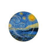Komplet 2 Talerzy Deserowych 19,2cm  STARRY NIGHT Vincent van Gogh Gwiaździsta Noc