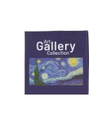 Komplet 2 Talerzy Deserowych 19,2cm  STARRY NIGHT Vincent van Gogh Gwiaździsta Noc