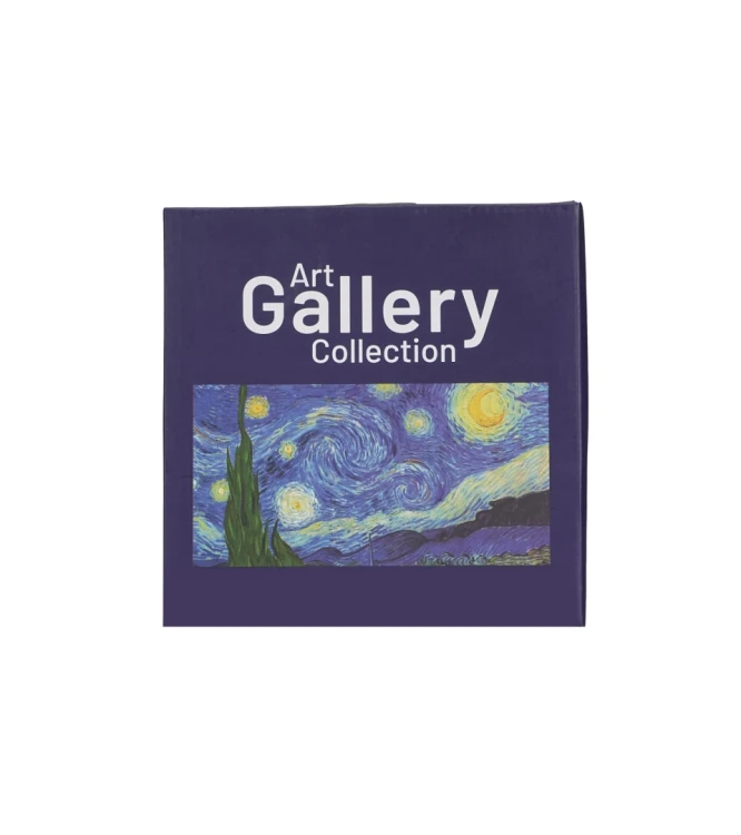 Komplet 2 Talerzy Deserowych 19,2cm  STARRY NIGHT Vincent van Gogh Gwiaździsta Noc