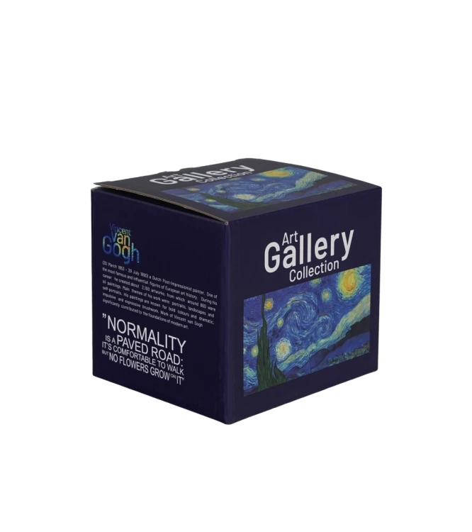 Kubek na Stopce Porcelanowy 510 ml – STARRY NIGHT Vincent van Gogh Gwiaździsta Noc