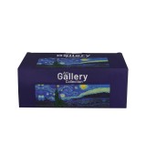 Filiżanka Jumbo z Długim Spodkiem STARRY NIGHT Vincent van Gogh Gwiaździsta Noc