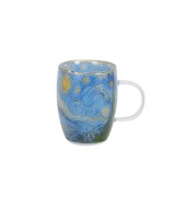 Kubek Szklany z Podwójną Ścianką 350 ml Gwiaździsta Noc Vincent van Gogh