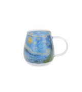 Kubek Szklany 530 ml – STARRY NIGHT Vincent van Gogh Gwiaździsta Noc