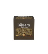Kubek Porcelanowy 400 ml z Zaparzaczem – TREE OF LIFE Brown Gustav Klimt