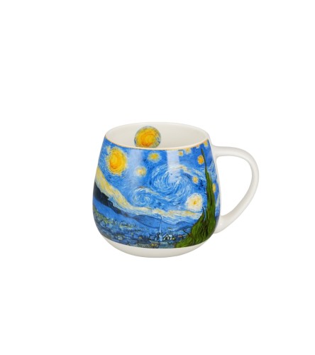 Kubek Baryłka Porcelanowy 430 ml Gwiaździsta Noc STARRY NIGHT Vincent van Gogh