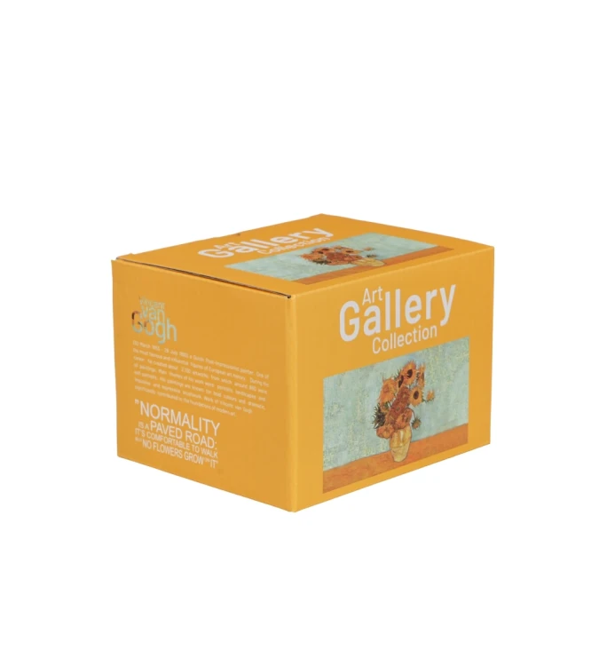 Kubek Jumbo Porcelanowy 450 ml Słoneczniki SUNFLOWERS Vincent van Gogh