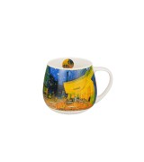 Kubek Baryłka Porcelanowy 430ml TERRACE AT NIGHT Vincent van Gogh Taras kawiarni w nocy