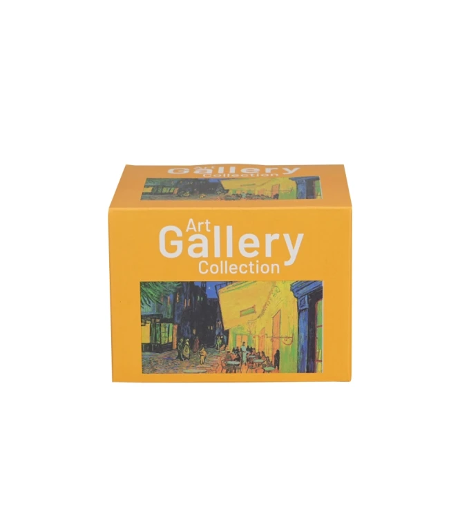 Kubek Baryłka Porcelanowy 430ml TERRACE AT NIGHT Vincent van Gogh Taras kawiarni w nocy