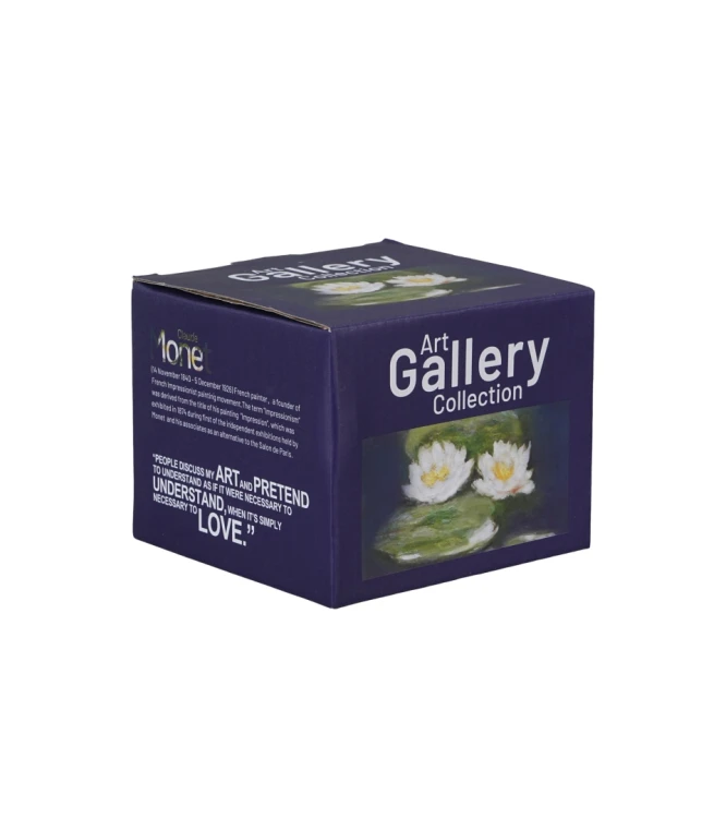 Kubek Prosty Porcelanowy 600 ml NENUFARY Claude Monet