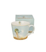 Kubek Prosty Porcelanowy 600 ml – KOBIETA Z PARASOLKĄ (Claude Monet)