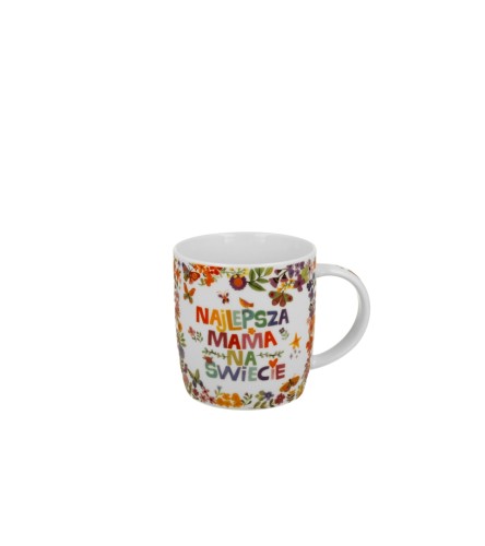Kubek Porcelanowy 400 ml NAJLEPSZA MAMA PREZENT DLA MAMY DZIEŃ MAMY