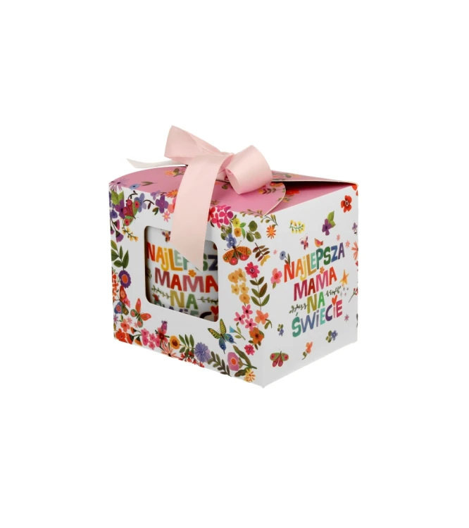 Kubek Porcelanowy 400 ml NAJLEPSZA MAMA PREZENT DLA MAMY DZIEŃ MAMY