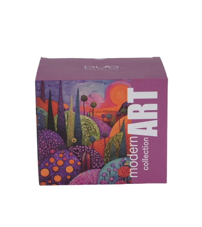 Kubek Porcelanowy 450 ml – BUBBLY HILLS KOLOROWE WZGÓRZA