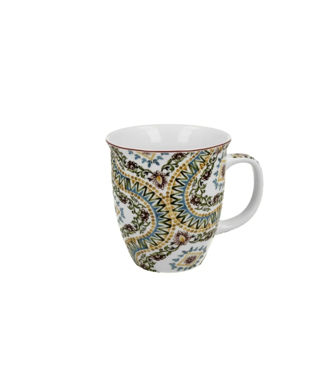 Kubek Porcelanowy 650 ml – ESTRELLA WZORY GEOMETRYCZNE