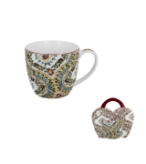 Kubek Porcelanowy 460 ml Etniczna mozaika ESTRELLA