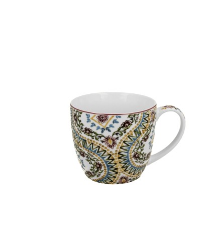 Kubek Porcelanowy 460 ml Etniczna mozaika ESTRELLA