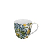 Kubek Porcelanowy 460 ml Śródziemnomorski wzór Cytryny SOLEDAD
