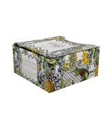 Filiżanka ze Spodkiem Porcelanowa 240 ml – Motyw Śródziemnomorski Cytryny SOLEDAD
