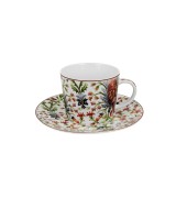 Filiżanka ze Spodkiem Porcelanowa 240 ml –MARBELLA Egzotyczne Kwiaty
