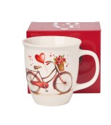 Kubek Porcelanowy XXL 650 ml – ROWER PREZENT WALENTYNKI