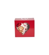 Kubek Porcelanowy XXL 650 ml – MIŚ Z BALONAMI PREZENT WALENTYNKI