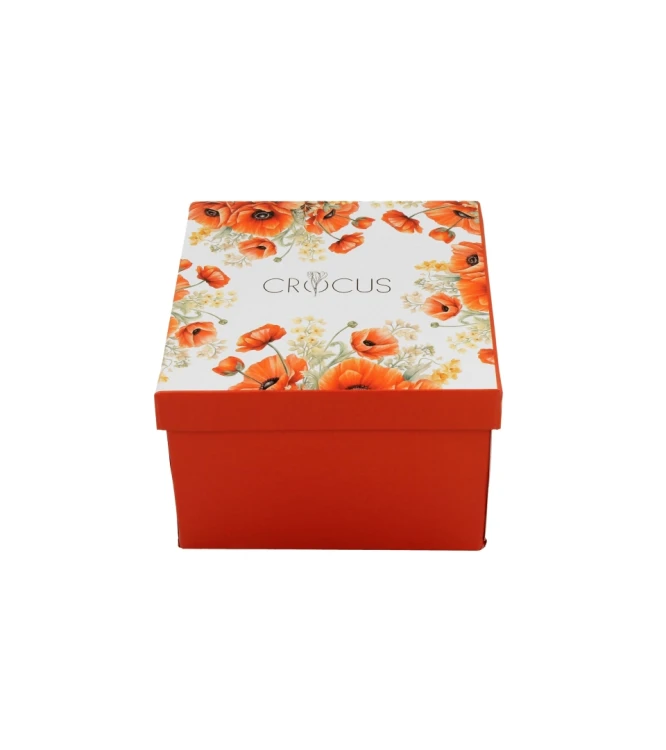 Filiżanka ze Spodkiem Porcelanowa 250 ml – MAKI w pudełku prezentowym