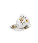 Filiżanka ze Spodkiem Porcelanowa 250 ml – DAISY POLNE KWIATY