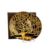 Komplet 2 Talerzy Deserowych 19,2 cm – TREE OF LIFE Gustav Klimt DRZEWO ŻYCIA