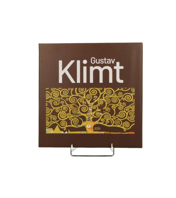 Komplet 2 Talerzy Deserowych 19,2 cm – TREE OF LIFE Gustav Klimt DRZEWO ŻYCIA