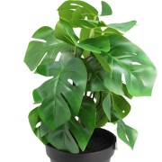 Sztuczna Roślina Monstera w Doniczce 34cm Jak Żywa Premium
