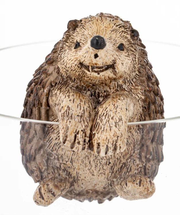Figurka Jeż Zawieszka na Doniczkę Wazon Jesienna Ozdoba 6,5cm