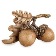 Figurka Ozdobna Żołędzie z Liśćmi Dębu 18 cm