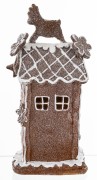 Domek Piernikowy Świecący LED Piernik Dekoracja Świąteczna 26.5cm