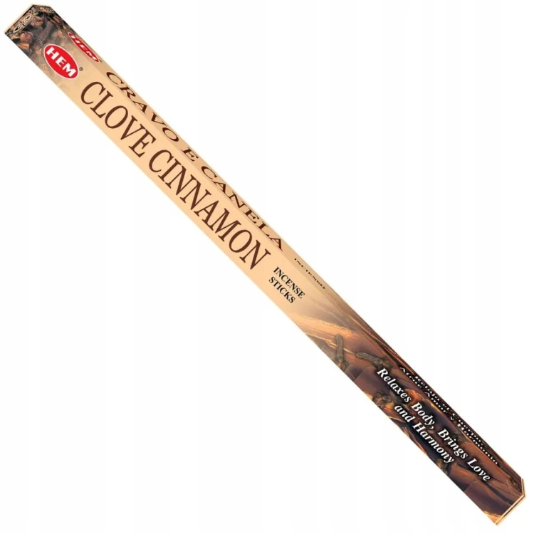 INDYJSKIE DŁUGIE KADZIDEŁKA ZAPACHOWE CLOVE CINNAMON GOŹDZIK CYNAMON.jpg