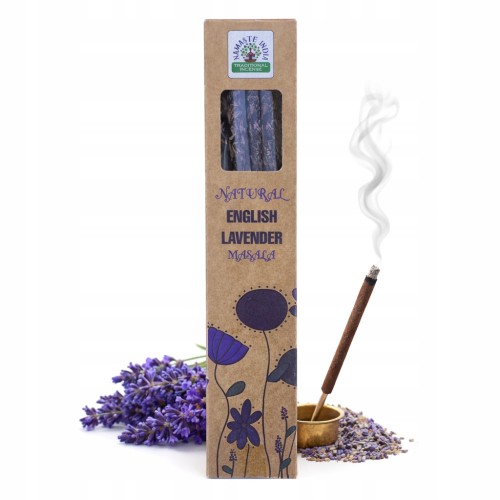 Kadzidła patyczkowe Namaste India – English Lavender Angielska Lawenda 8szt.jpg